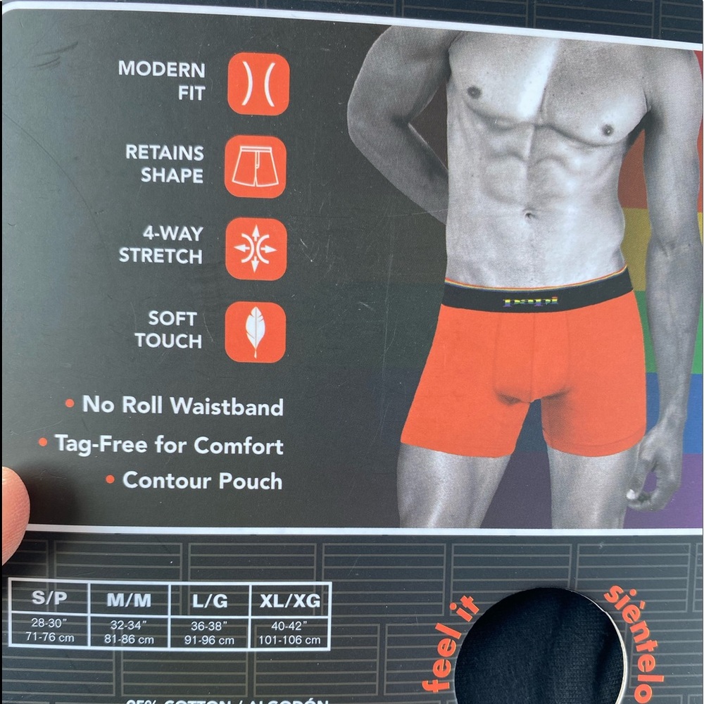 PAPI PRIDE 4 PK BOXER BRIEFS - Picture 3 of 3